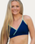 Honeycut Tri Youth Top - True Navy & Bright Mint