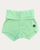 Honeycut Fold Over Youth Short - Glazed - Bright Mint