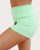 Honeycut Fold Over Adult Short - Glazed - Bright Mint