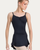 Yasmin Adult Pull-On Microfiber Skirt - Black
