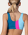 XoDanceCo Wave Adult Top - Teal Pop