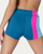 XoDanceCo Wave Adult Short - Teal Pop
