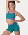 XoDanceCo Racer Adult Top - Forest Green