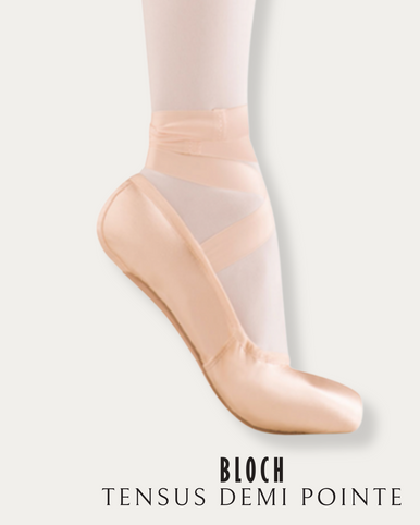 bloch tensus demi pointe shoes
