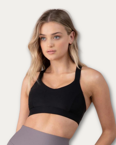 BLOCHsculpt Criss Cross Bra-Black - Backstage Dancewear & Gifts