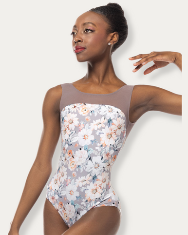 Victoria Leotard - Half Sleeve Full Lace Leotard