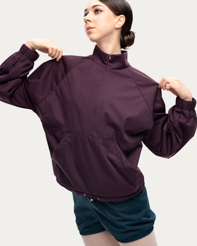 Nikolay BLAZE Heat Retention Warm Up Jacket - Mirtillo - Backstage