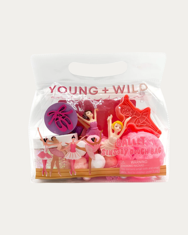 Ballerina Sensory Dough Bag | Dance Recital Gift by Young + Wild