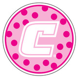 Tennessee - Chattanooga Decal - PINK POLK DOT C DECAL