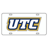 University of Tennessee Chattanooga (UTC Mocs - License Plate - Car/Truck Tagl - REF WHT UTC PLATE