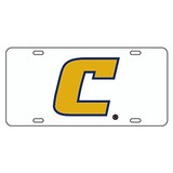 University of Tennessee Chattanooga (UTC Mocs - License Plate - Car/Truck Tagl - REF WHT C PLATE
