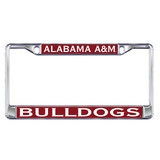 Alabama A&M Plate Frame (DOMED AAMU BULLDOGS PLATE FRAM (44041))