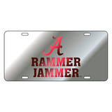 Alabama Crimson Tide Tag (LASER SIL/CRIM A RAMMER JAMMER)