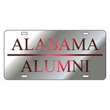 Alabama Crimson Tide Tag (LASER SIL/CRIM ALABAMA ALUMNI)