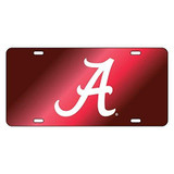 Alabama Crimson Tide Tag (CRIM MIR/REF WHT A TAG)