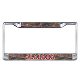 Alabama Crimson Tide Plate Frame (DOMED CAMO ALA PLATE FRAME (10026))