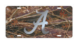 Alabama Crimson Tide Tag (LASER CAMO SIL A TAG)