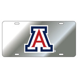 Arizona Wildcats Tag (LASER SIL DOMED BLU/RED A TAG (28500))