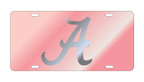 Alabama Crimson Tide Tag (LASER PINK /SIL A TAG)