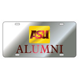 Arizona State Sun Devils Tag (LASER SIL ASU ALUMNI TAG (26680))