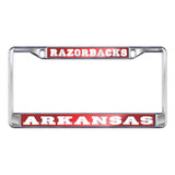 Arkansas Razorbacks Plate_Frame (MIRROR DOMED ARK PLATE FRAME (11111))