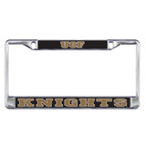 Central Florida Golden Knights Plate Frame (DOMED UCF METAL PLATE FRAME (29039))