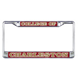 Charleston Cougars Plate Frame (DOMED CHARLESTON METAL FRAME_20635)