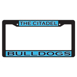 Citadel Bulldogs Plate Frame (BLK PLATE FRAME CITADEL BULLDO (31531))