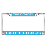 Citadel Bulldogs Plate Frame (DOMED CITADEL PLATE FRAME (31538))