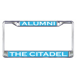 Citadel Bulldogs Plate Frame (DOMED CITADEL ALUMNI PLATE FRA (31539))