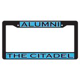 Citadel Bulldogs Plate Frame (BLK PLATE FRAME CITADEL ALUMNI (31533))