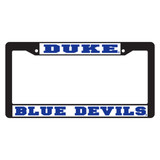 Duke Blue Devils Plate_Frame (BLACK PLATE FRAME DUKE DEVILS (15102))
