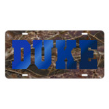 Duke University Tags (LASER CAMO DUKE TAG (15136))