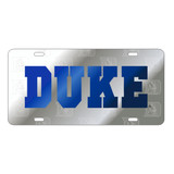 Duke University Tags (LASER DUKE SYMBOL SATIN TAG (15127))