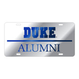 Duke University Tags (LASER SIL/BLUE DUKE ALUMNI (15116))