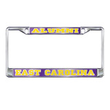 East Carolina Pirates Plate Frame (MIR DOMED ECU ALUMNI PLATE FR (16199))