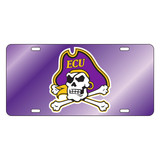 East Carolina Pirates Tag (PUR/REF PIRATE HEAD TAG (16014))