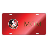 Florida State Seminoles Tag (LASER RED SEMINOLE MOM TAG (17250))