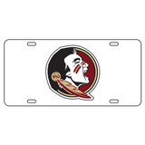 Florida State Seminoles Tag (WHT/REF SEMINOLE HEAD TAG (17001))