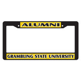 Grambling State Plate_Frame (BLK PLATE FRAME GSU ALUMNI (42044))