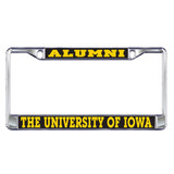 Iowa Plate_Frame (DOMED IOWA ALUMNI PLATE FRAME (12532))