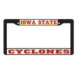 Iowa State Plate_Frame (BLK PLATE FRAME IOWA ST CYCLON (13512))