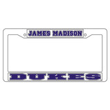 James Madison Plate Frame (WHT PLATE FRAME JMU DUKES (24518))