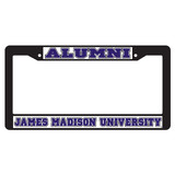 James Madison Plate Frame (BLK PLATE FRAME JMU ALUMNI (24519))