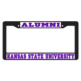 Kansas State Plate_Frame (BLACK PLATE FRAME KSU ALUMNI (21075))