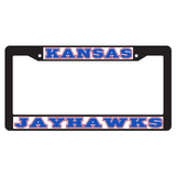 Kansas Plate Frame (BLACK PLATE FRAME KAS JAYHAWK (19077))