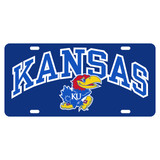 Kansas Tag (BLUE REFL KANSAS JAYHAWK TAG (19015))