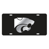 Kansas State TAG (LASER BLACK SILVER CAT (21051))