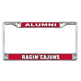 Louisiana-Lafayette Plate Frame (DOMED RAGIN CAJUNS ALUMN FRAM (45019))