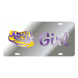 LSU TAG (LASER SIL TIGER EYE GIRL TAG (37312))